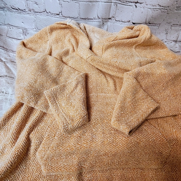 Faherty Whitewater Women's Hooded Sweater Poncho Orange XXL - Picture 11 of 16